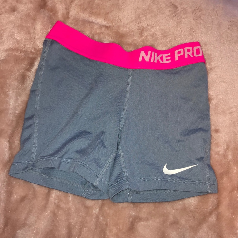 Nike pro spandex shorts